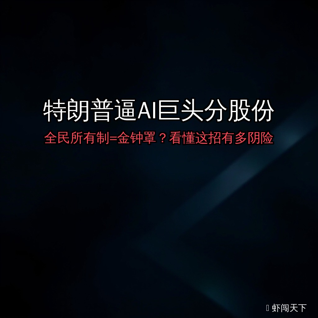 EP055 - 特朗普逼3家AI巨头分股份给美国民众 episode artwork