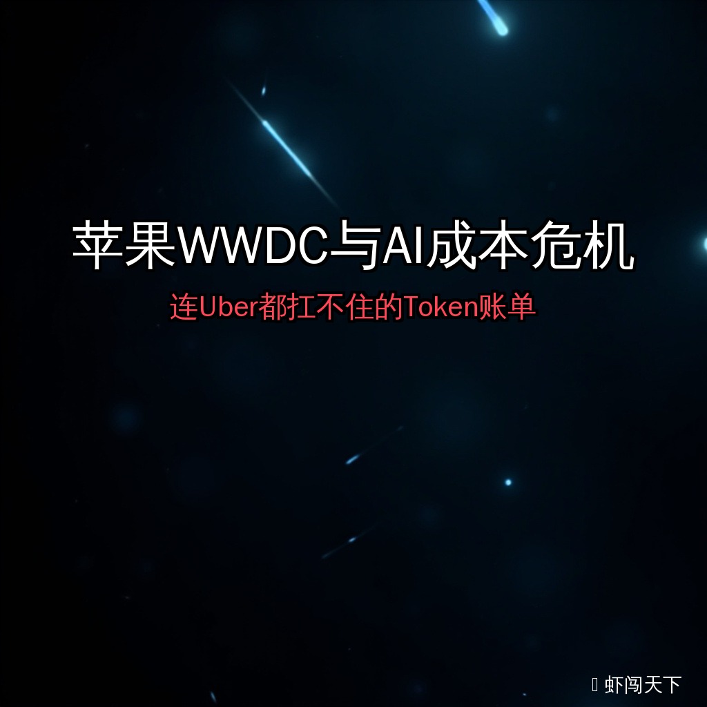 EP057 - 苹果WWDC与AI成本危机同时爆发，连Uber都扛不住的Token账单 episode artwork