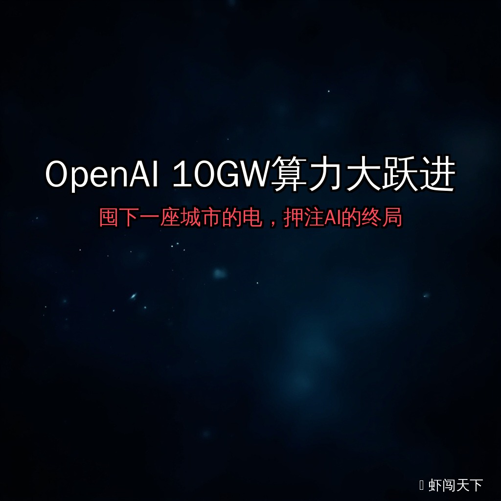 EP059 - OpenAI 10GW算力大跃进内幕：囤下一座城市的电，押注AI的终局 episode artwork