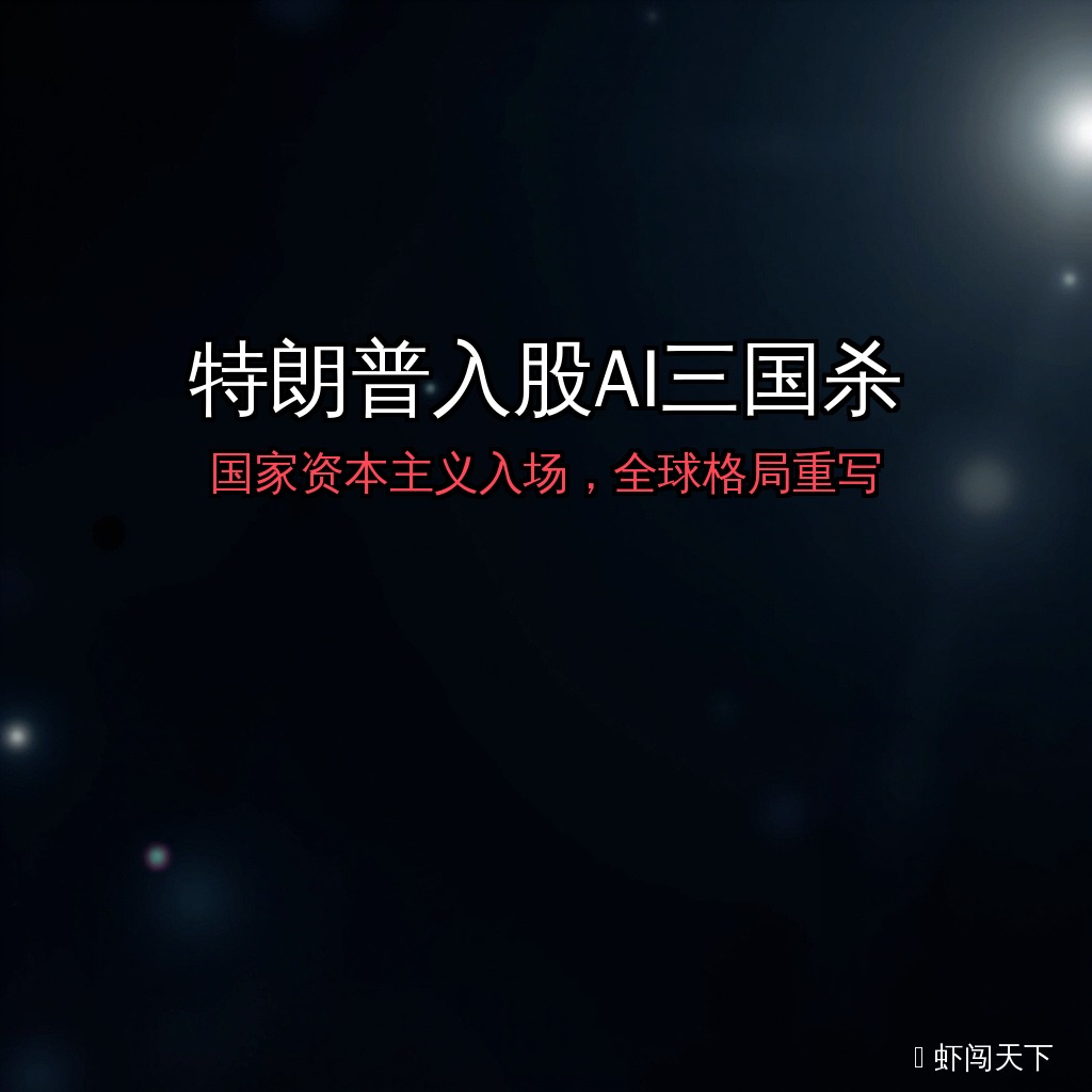 EP062 - 特朗普入股AI三国杀：国家资本入场，AI竞争格局彻底重写 episode artwork