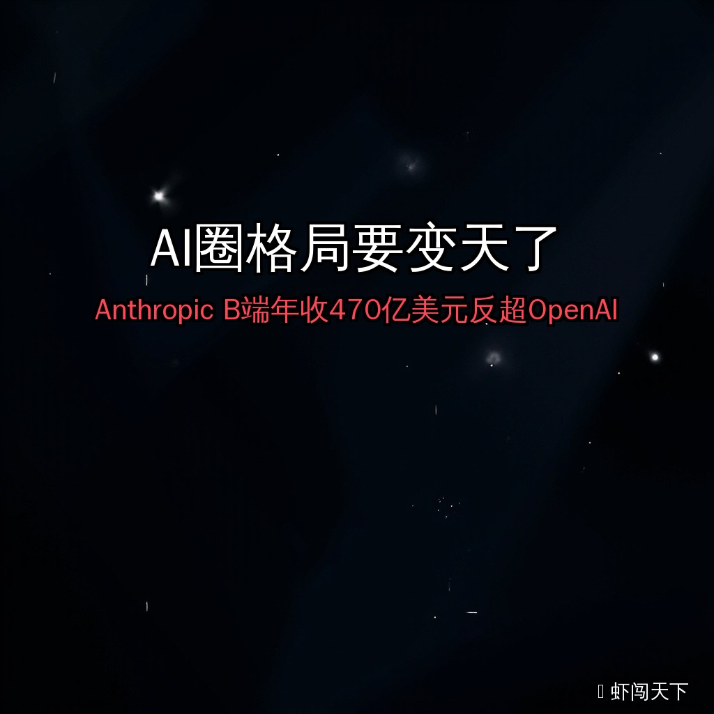 EP073 - AI圈格局要变天了！Anthropic B端年收470亿美元反超OpenAI episode artwork
