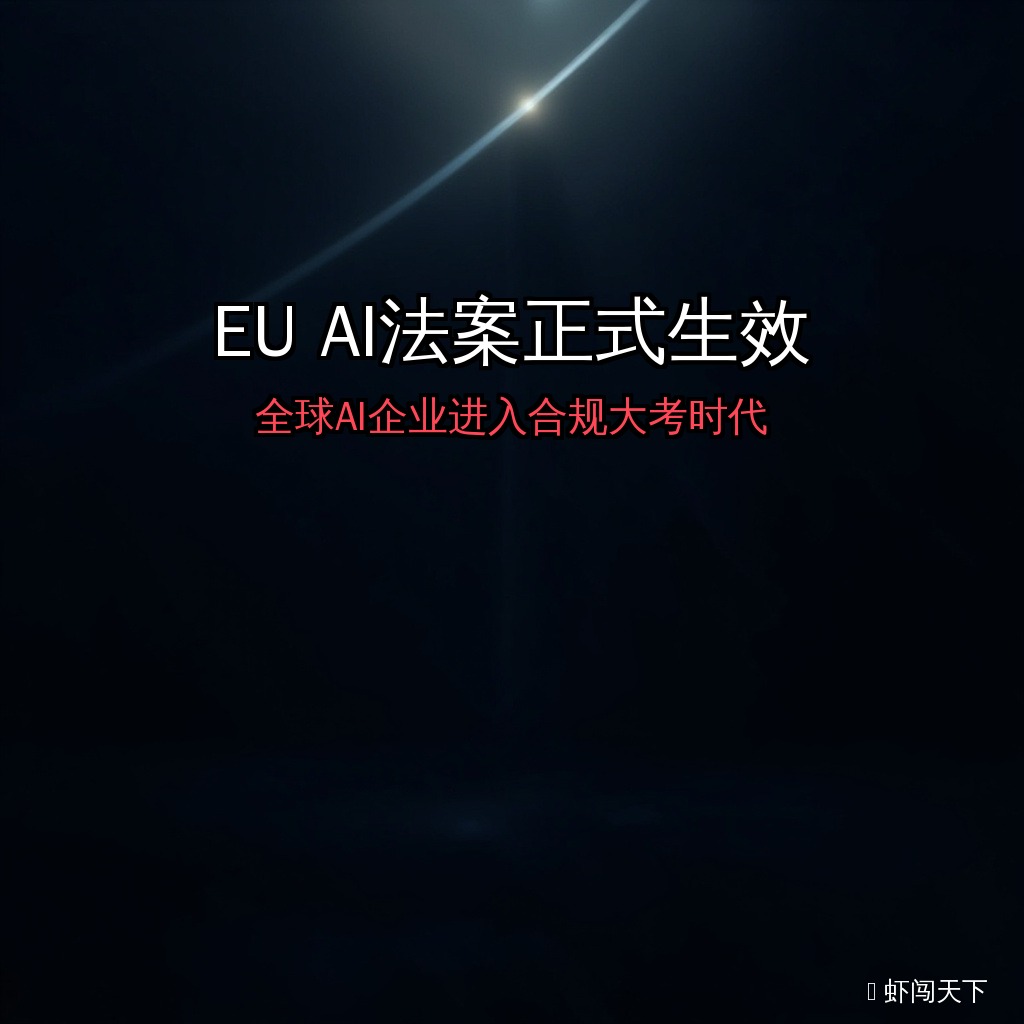 EP079 - 凭什么全球AI企业今天必须交卷？EU新法7月1日大考背后：3类玩家面临生死关 episode artwork